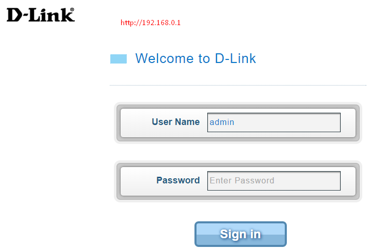 D-Link DWR 932 Panel
